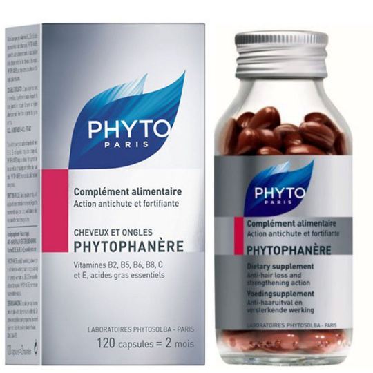Phytophanère Hair and Nails 120 Capsules