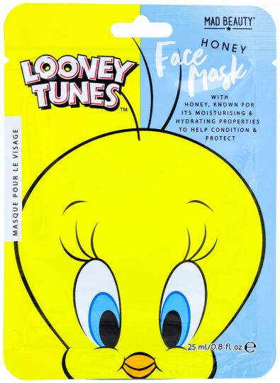 Looney Tunes Mascarilla Facial Tweety 1 Unidad